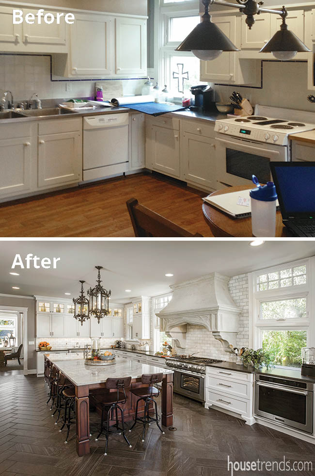 Kitchen makeover is meant to be
