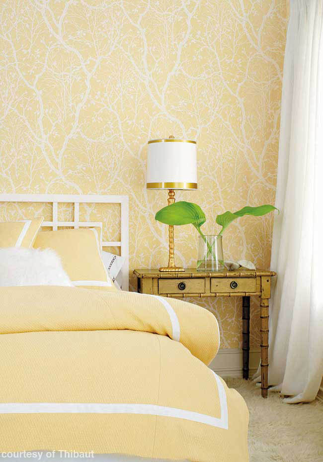 Mellow yellow interior design