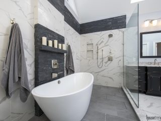 Trading spaces leads to impressive bathroom remodel