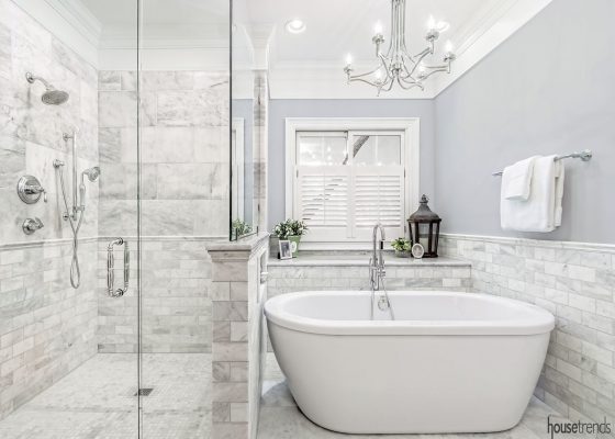 Five master baths with super soaks are remodeled