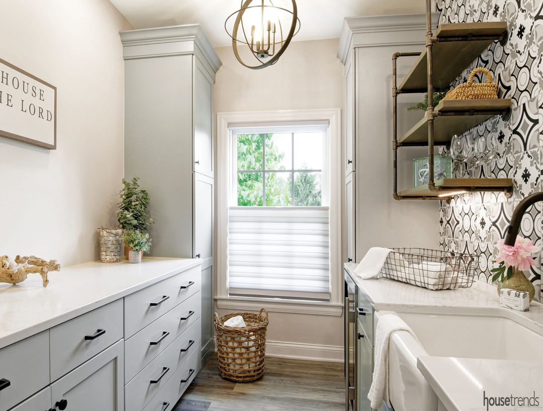 Sorting it out A laundry room makeover spins up an inviting space