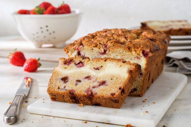 Strawberry Cream Loaf